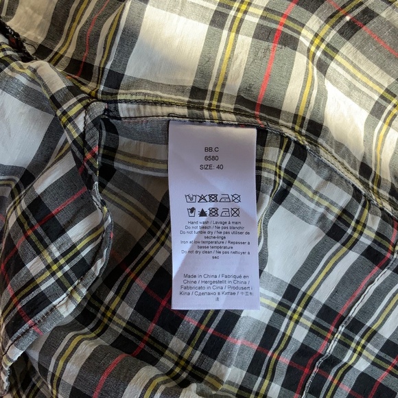 GANNI Babydoll Mini Dress with Ribbon Ties - Picture 13 of 14